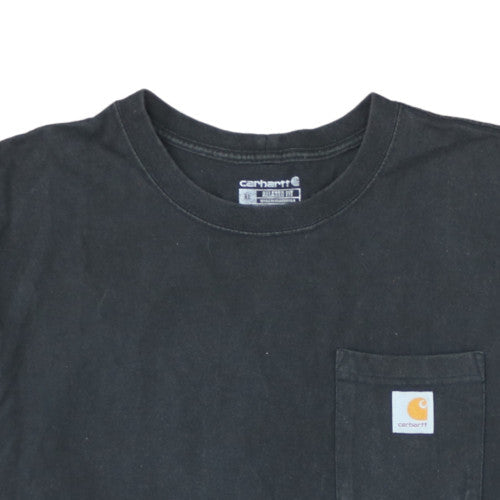 Carhartt Men’s Black XL Relaxed Fit Cotton Pocket T-Shirt