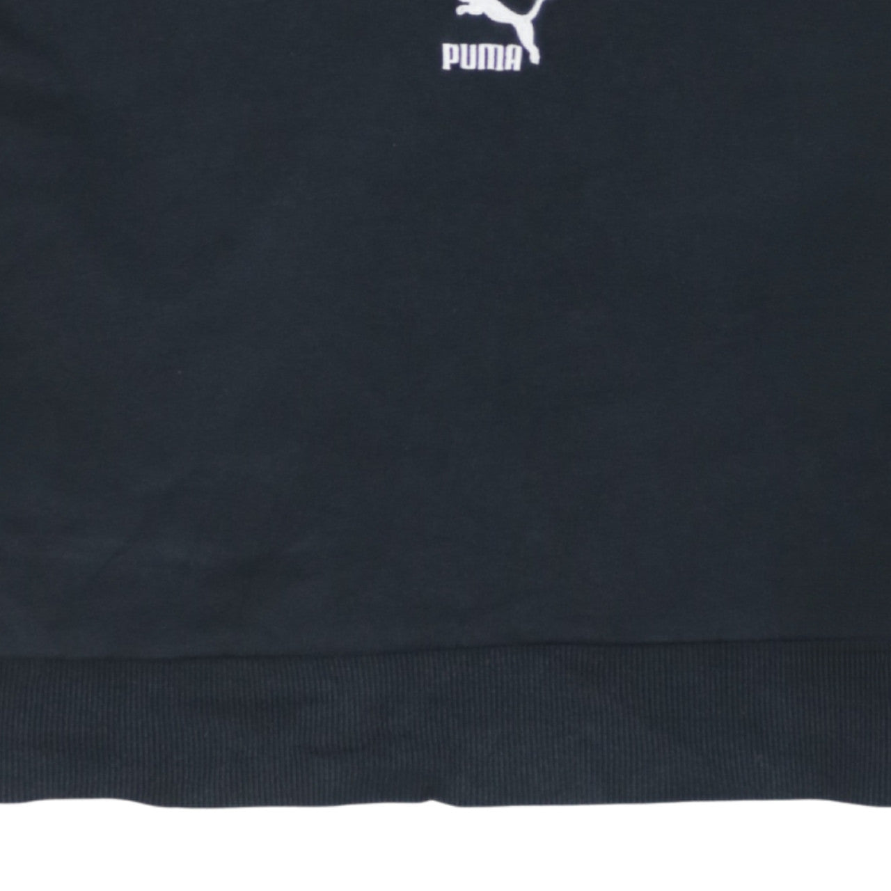 Puma Women's Black Small Crew Neck Pullover Sweatshirt