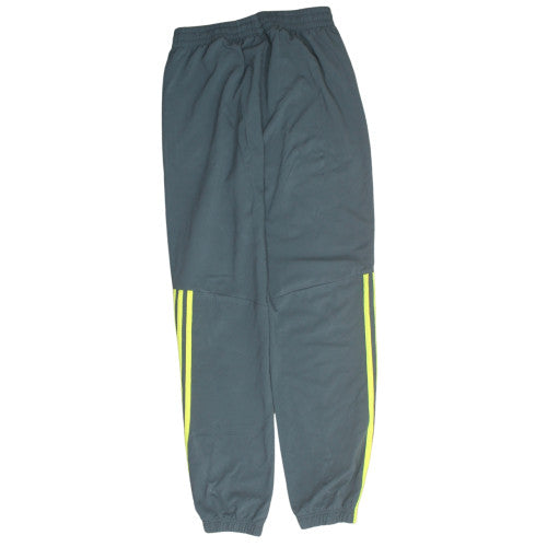 Adidas Boys Grey Track Pants 10 Years Elastic Waist Lightweight Activewear