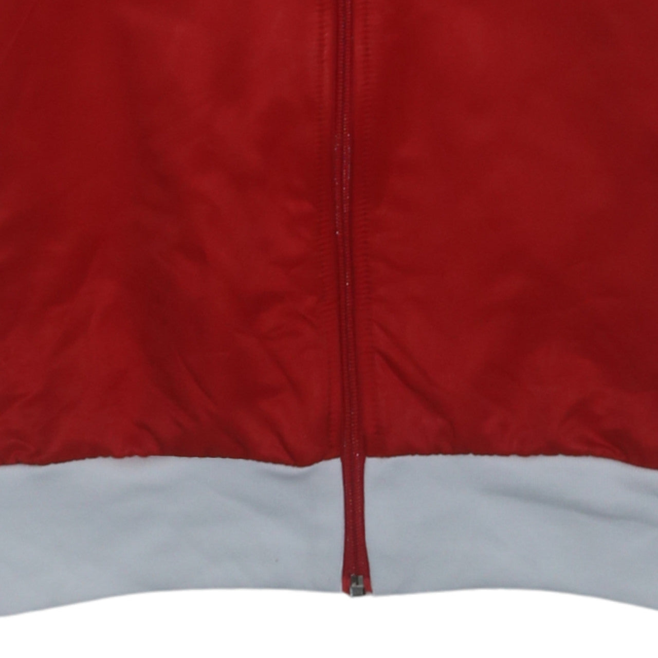 Adidas Men's Red White Full Zip Retro Sports Sweatshirt M