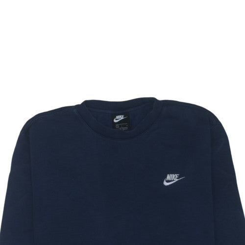 Nike Men's Blue Crew Neck Pullover Sweatshirt Size L