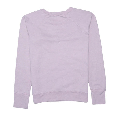 Champion Womens Pink Crew Neck Logo Sweatshirt Size M