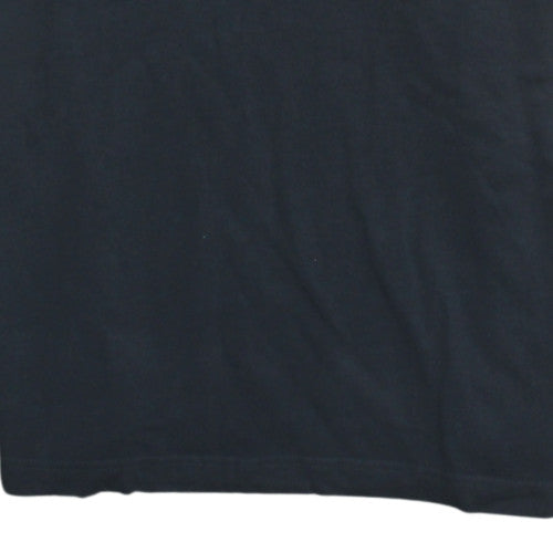 Nike Mens Black Grey Pullover Hoodie Medium Regular Fit