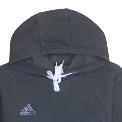 Additional view of Adidas men’s black pullover hoodie l regular fit fleece sportswear