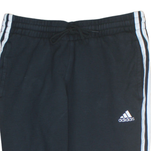 Additional view of Adidas Men's Black Medium Jogger Sweatpants with Side Stripes