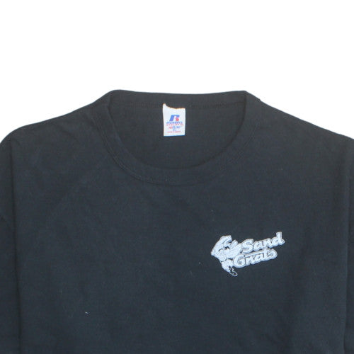 Russell Athletic Men's Black XL Sports Logo T-Shirt