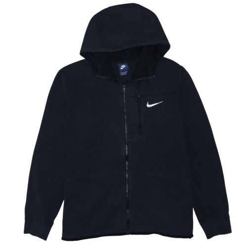 Nike Men's Black Full Zip Hoodie XL Regular Fit Sportswear