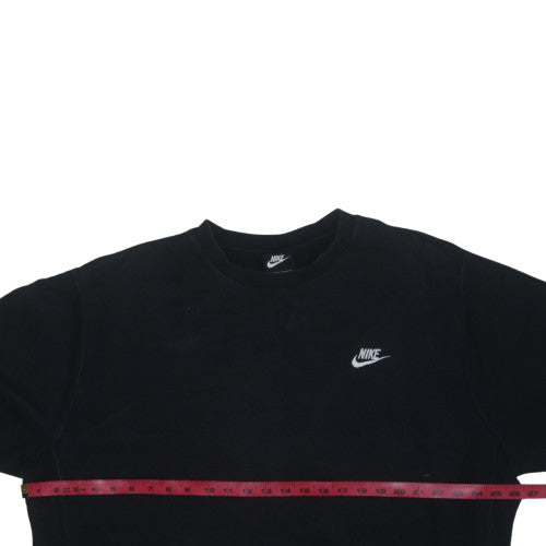 Nike Womens Black XL Pullover Sweatshirt Crew Neck Casual