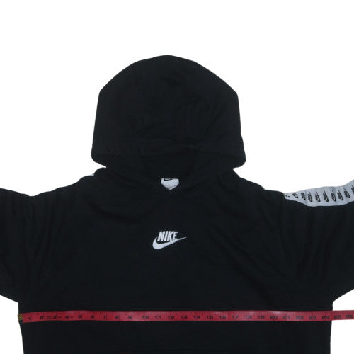 Nike Womens Black Pullover Hoodie XL Hooded Sweatshirt