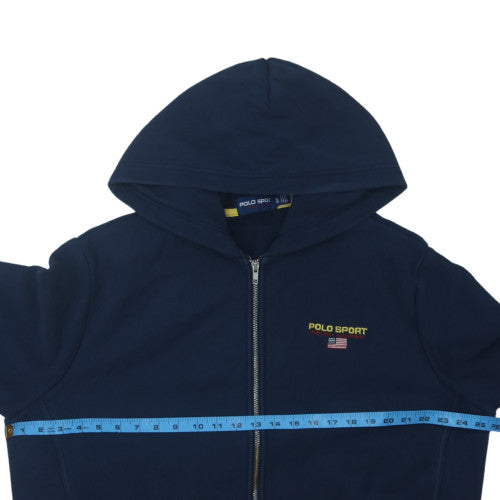 Ralph Lauren Polo Sport Men's Blue XL Full Zip Hoodie
