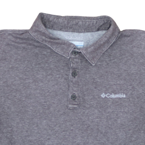 Columbia Men's Grey Omni-Wick Short Sleeve Polo Shirt XL