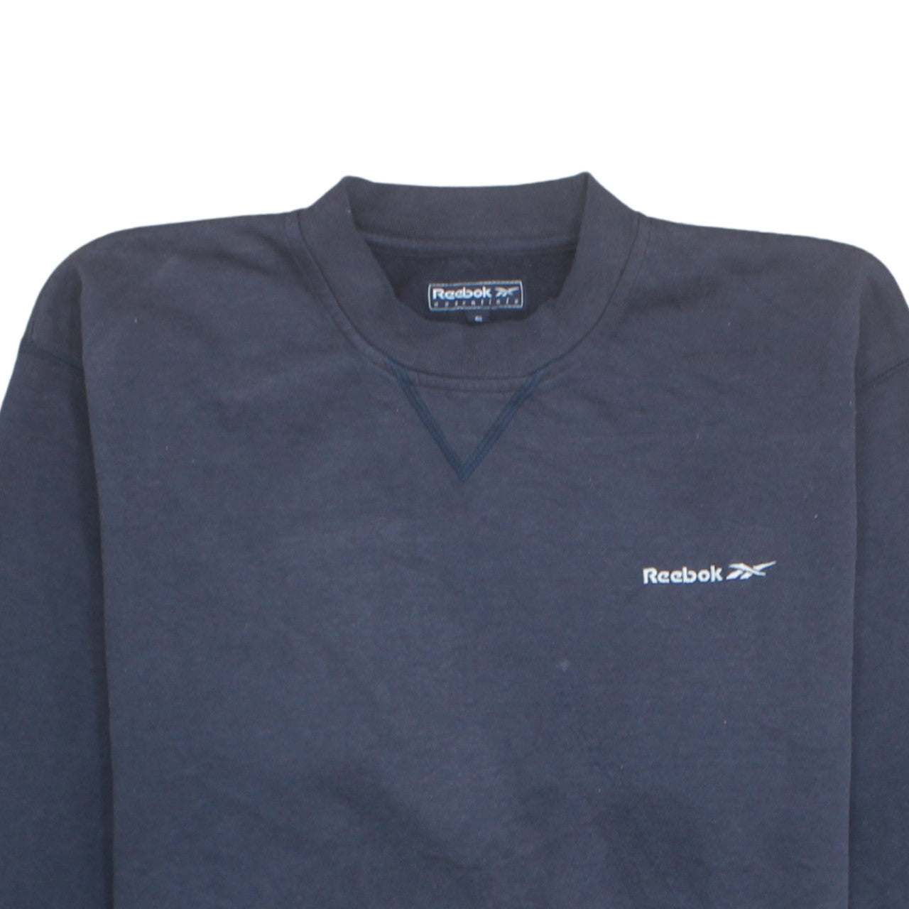 Reebok Men's Blue Small Essentials Crew Neck Sweatshirt