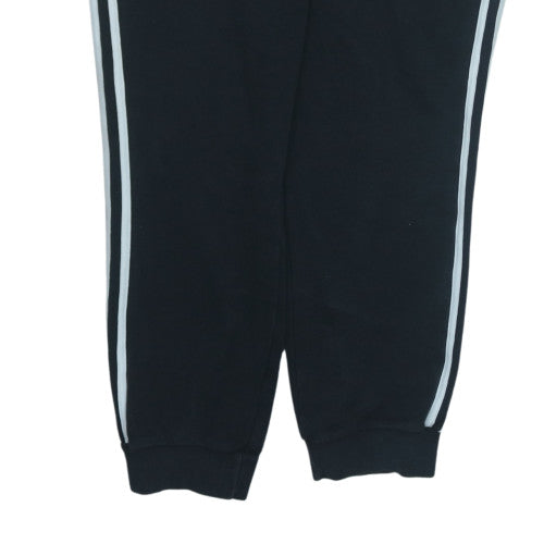 Adidas Men's Black L Jogger Sweatpants with Side Stripes