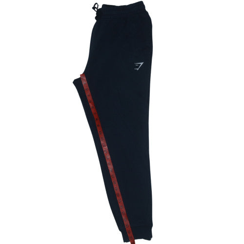 Gymshark Men's Black Slim Fit Jogger Trousers Size M
