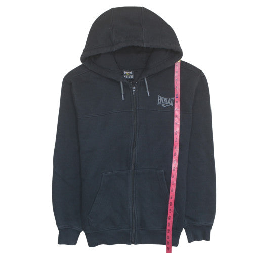 Everlast Men's Black XL Full Zip Fleece Hoodie