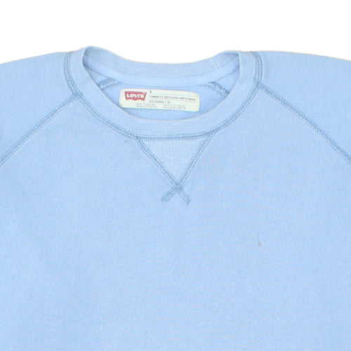 Levi's Men's Blue Classic Crew Neck Sweatshirt M