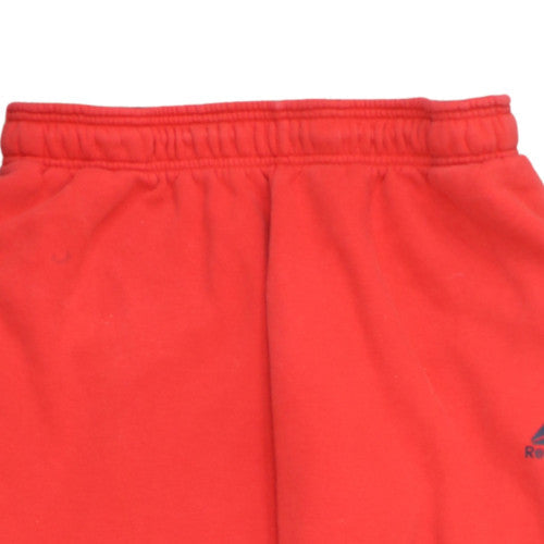 Reebok Men's Red Jogger Sweatpants Fleece L Sportswear