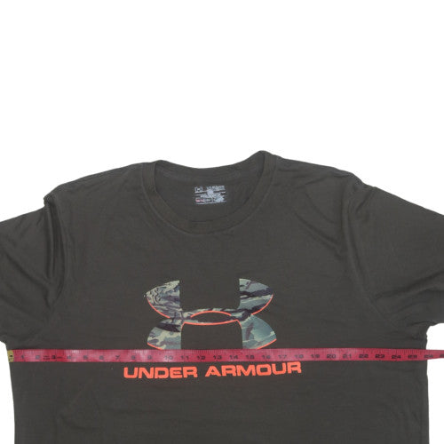 Under Armour Men’s Black 2XL Crew Neck Graphic Sports T-Shirt