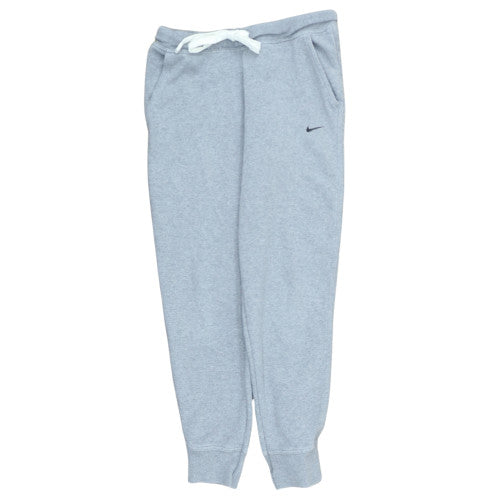 Nike Men's Grey Dri-Fit Sweatpants S Regular Fit Drawstring