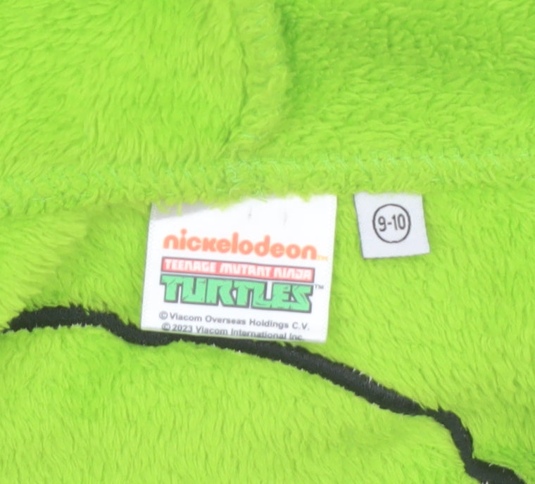 Nickelodeon Teenage Mutant Ninja Turtles Boys Green 9-10 Years Fleece Robe