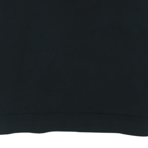 Puma Mens Black Crew Neck Pullover Sweatshirt Size L Sports Fleece