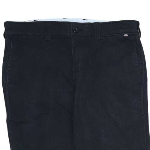 Dickies Men's Black Regular Fit Chino Trousers W33