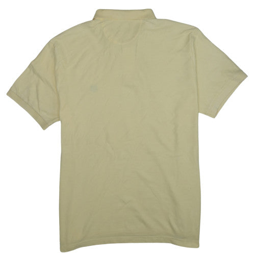Chaps Men's Beige Short Sleeve Cotton Polo Shirt XXL Classic Fit