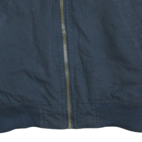 Santa Monica Polo Club Men's Blue Bomber Jacket Size S Cotton Blend