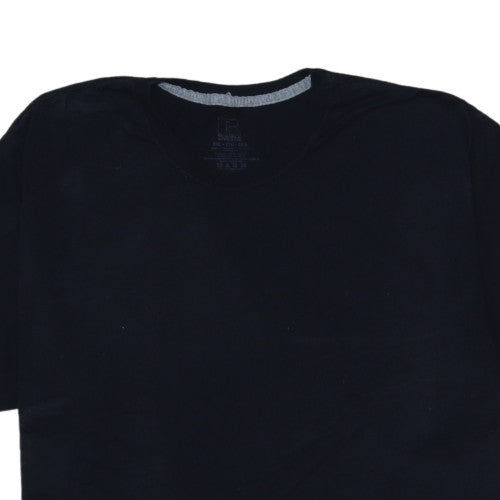 Russell Athletic Men’s 2XL Black Crew Neck Regular Fit T-Shirt