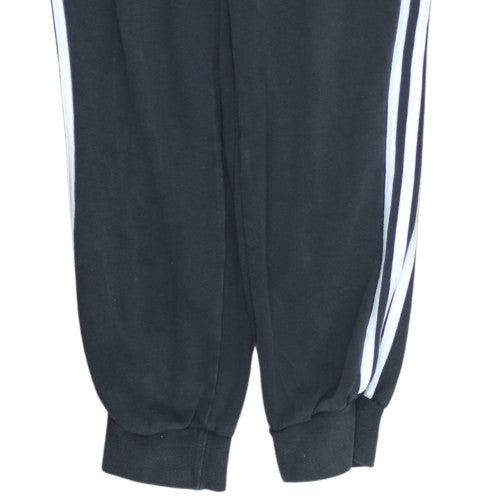 Adidas Womens Black Jogger Sweatpants M Fleece Sports Casual