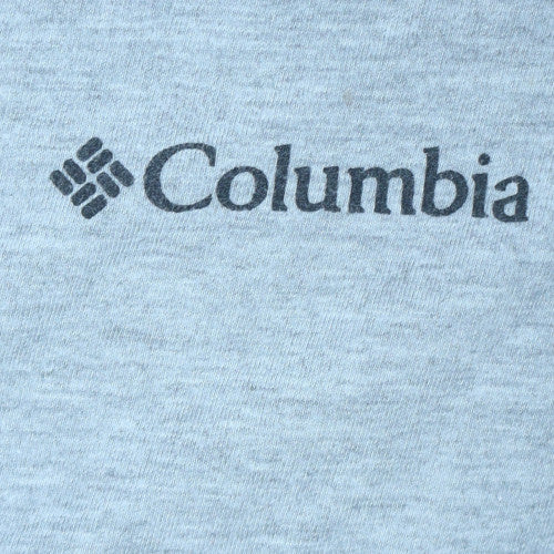 Columbia Men's Grey XL Outdoor Graphic Print Crew Neck T-Shirt