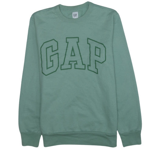 Gap Women’s Green Small Pullover Logo Sweatshirt