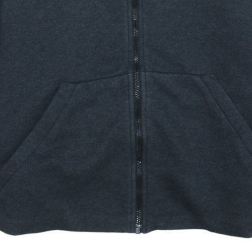 Additional view of Adidas women’s black full zip hoodie, size L, hooded sweatshirt