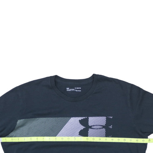 Under Armour Men's Black XL Graphic HeatGear T-Shirt