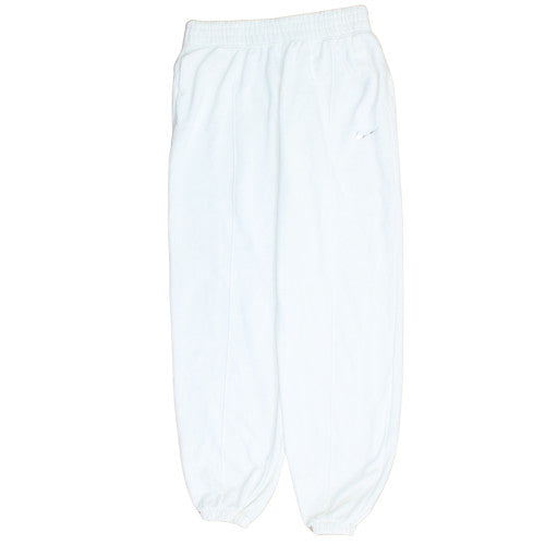 Nike Womens White Sweatpants M Elastic Waist Jogger Trousers