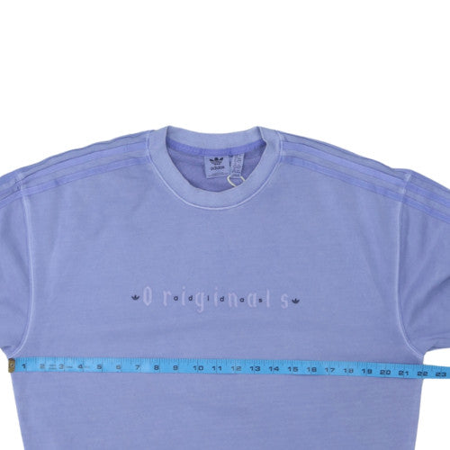 Adidas Originals Women's Purple Crew Neck Sweatshirt XS