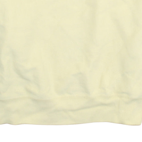 Champion Men's Beige Reverse Weave Pullover Sweatshirt Large