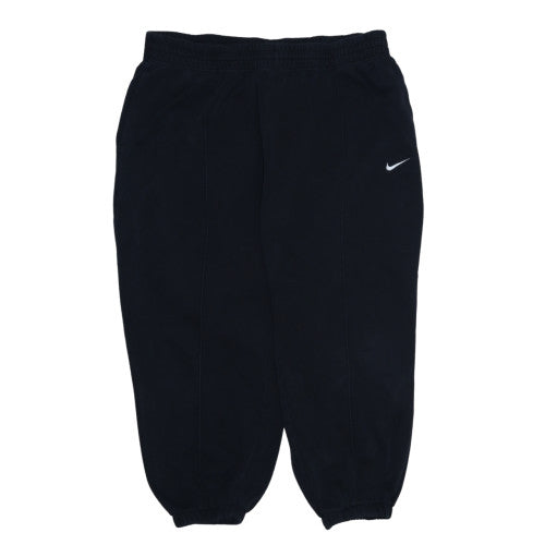 Nike Women's Black 2XL Fleece Sweatpants Joggers with Logo