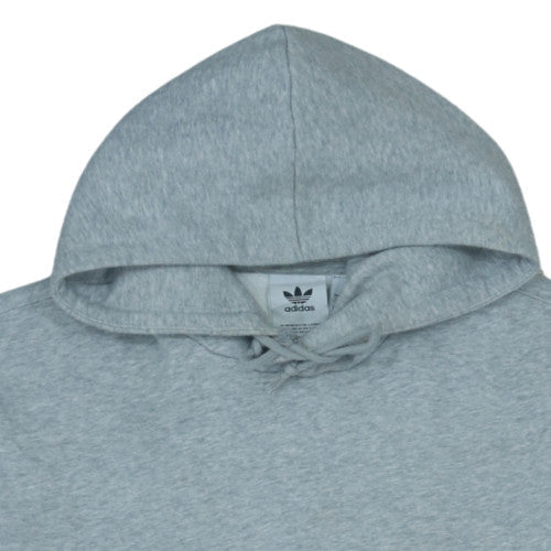Additional view of Adidas men’s grey pullover hoodie l fleece sportswear sweatshirt