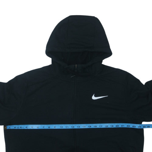 Nike Men's Black XL Full Zip Dri-FIT Hoodie Sweatshirt