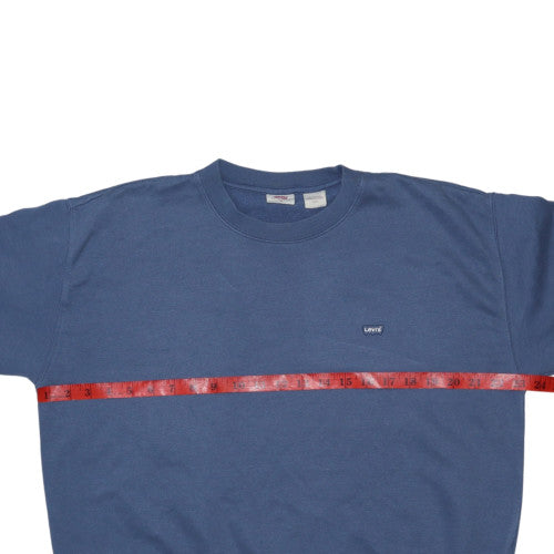 Levi's Boys Blue Crew Neck Pullover Sweatshirt M Regular Fit