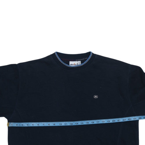 Ellesse Men's Blue XL Pullover Sweatshirt Crew Neck Sportswear