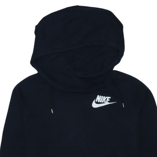 Nike Men's Black Pullover Hoodie M Regular Fit Sports Fleece