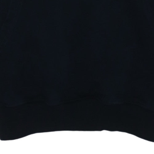 Hugo Boss Men's Black Logo Pullover Hoodie Size L