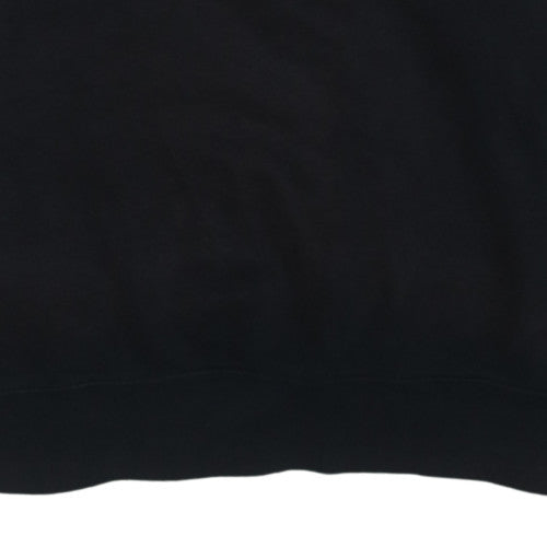 Mens UK Size L Nike Black Pullover Sweatshirt