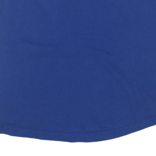 Ellesse Men's Blue Crew Neck Short Sleeve Logo T-Shirt Size L