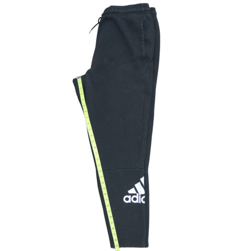 Adidas Mens Black 2XL Jogger Tapered Sports Trousers