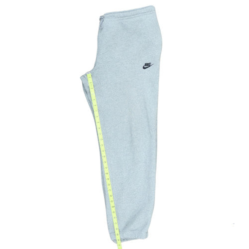 Nike Men’s Grey Fleece Sweatpants XL Tapered Fit Casual Joggers