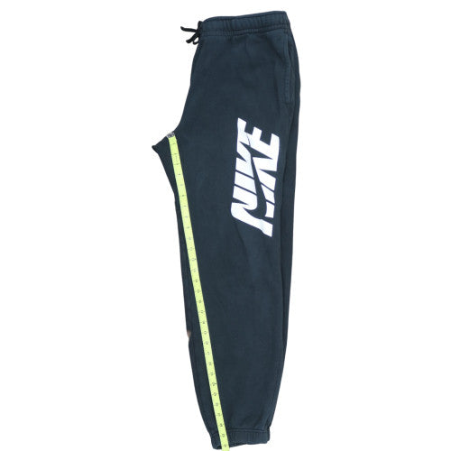Nike Men's Black XL Sweatpants Regular Fit Fleece Joggers