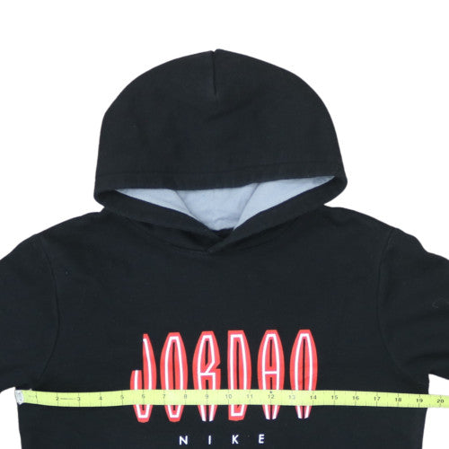 Nike Jordan Boys Black Pullover Hoodie XL 15-16 Years Graphic Fleece